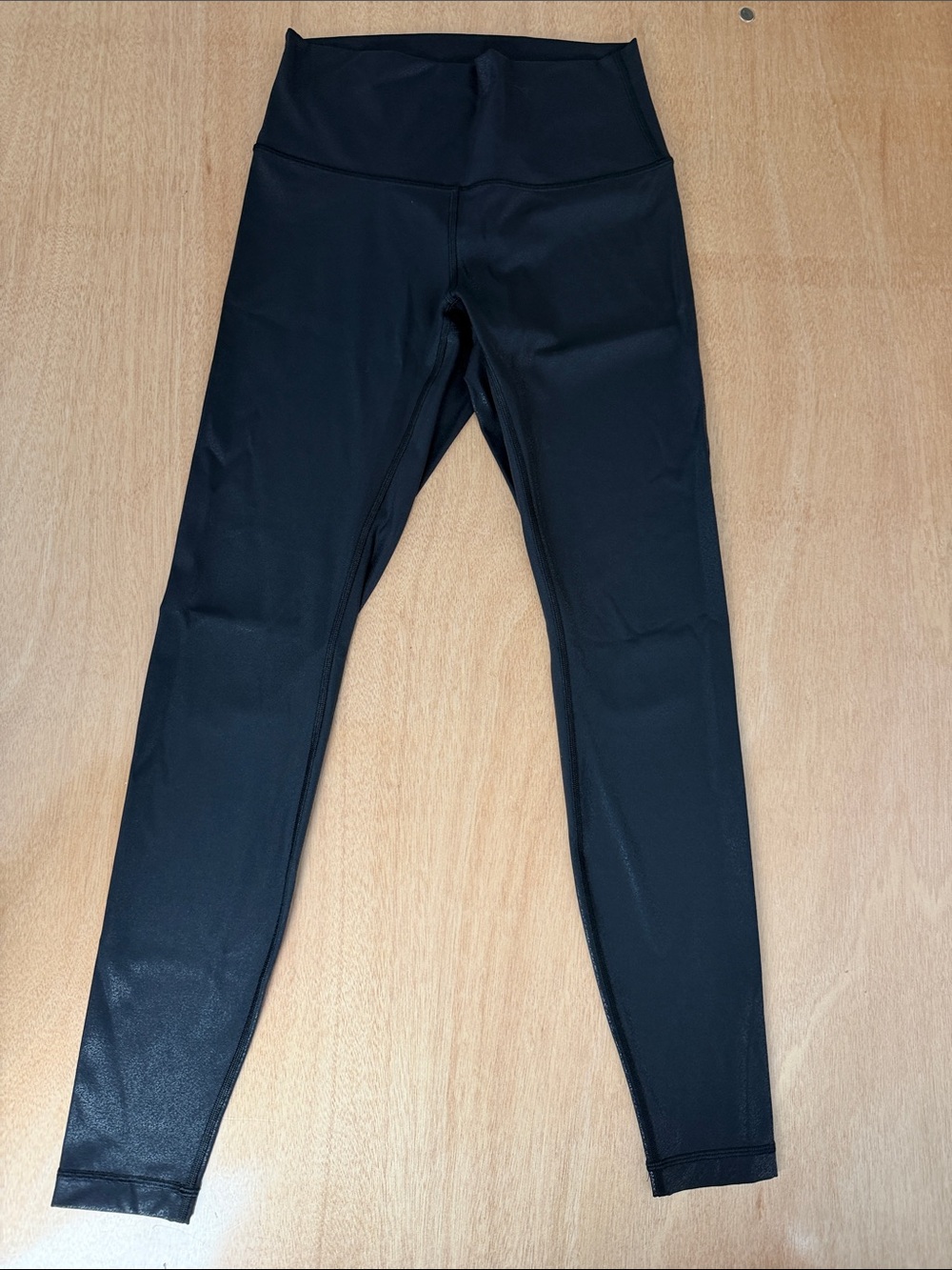 lululemon athletica Black Foil High-Rise Full-Length Align Leggings